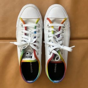 Women’s Custom Pride Chuck Taylor All Star (sz 7.5)